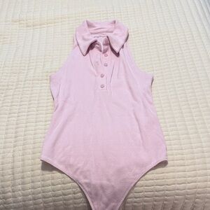 Abercrombie & Fitch Light Pink Bodysuit
